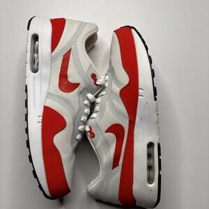 Size 9.5 - Nike Air Max 1 Premium Tape QS Challenge Red 624232-160